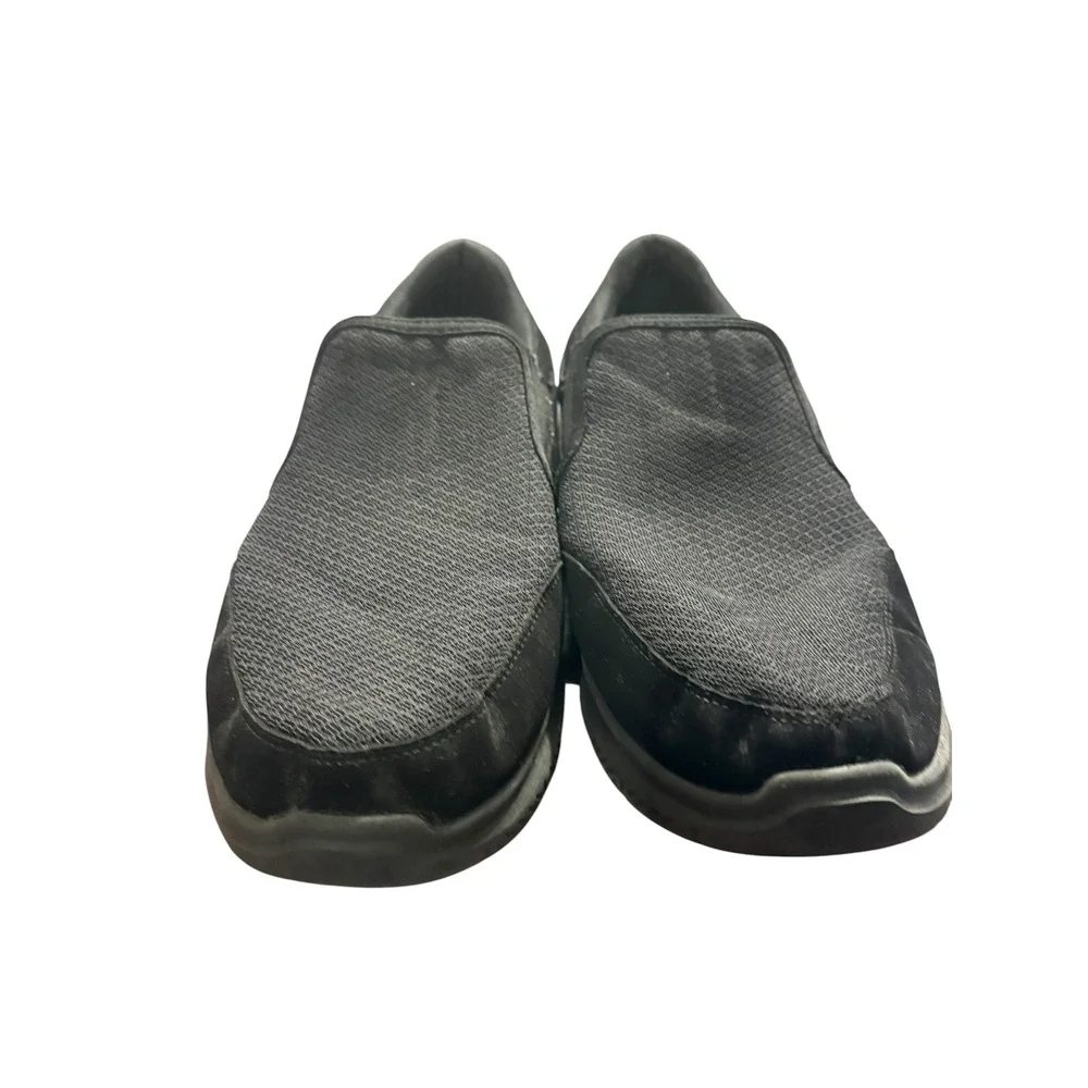 Skechers Work Relaxed Fit Mens Slip Resistant Memory Foam Shoes Black Size 10